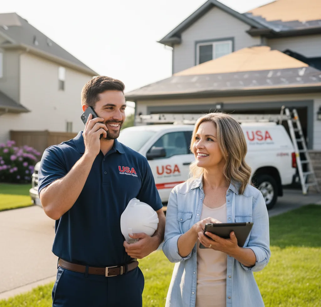 USA Roof Repair Experts customer support in Greenacres